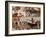 Fragment of a Tomb Painting Dating from Around 1400 BC from Thebes, Egypt, North Africa, Africa-Adam Woolfitt-Framed Photographic Print