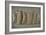 Fragment of the Frieze of the Panatheneans: The Ergastine-null-Framed Giclee Print