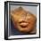 Fragmentary Head of a Queen, Reign of Akhenaten, Egyptian, 18th Dynasty-null-Framed Photographic Print