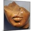 Fragmentary Head of a Queen, Reign of Akhenaten, Egyptian, 18th Dynasty-null-Mounted Photographic Print