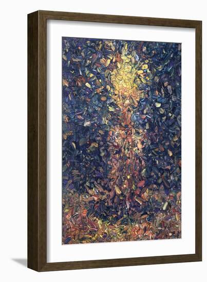 Fragmented Flame-James W Johnson-Framed Giclee Print