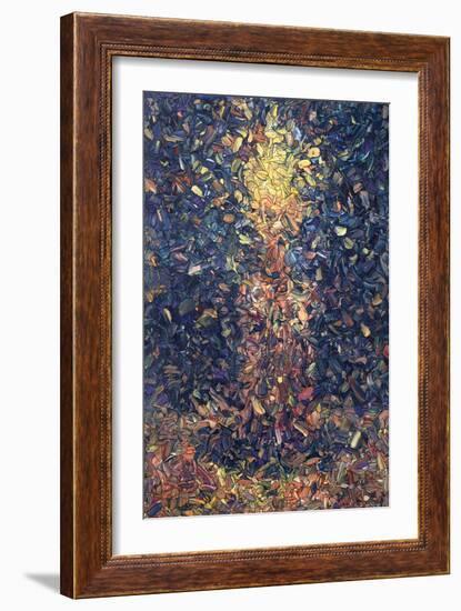 Fragmented Flame-James W Johnson-Framed Giclee Print