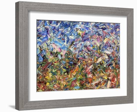 Fragmented Garden 9K-James W Johnson-Framed Giclee Print