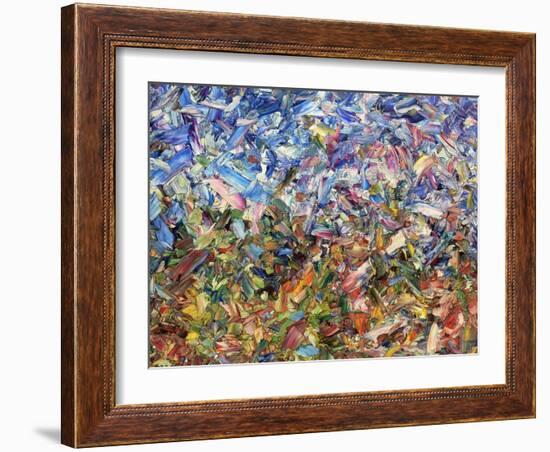 Fragmented Garden 9K-James W Johnson-Framed Giclee Print