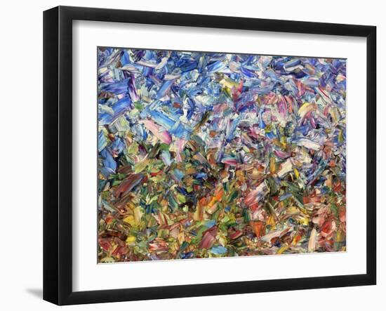 Fragmented Garden 9K-James W Johnson-Framed Giclee Print