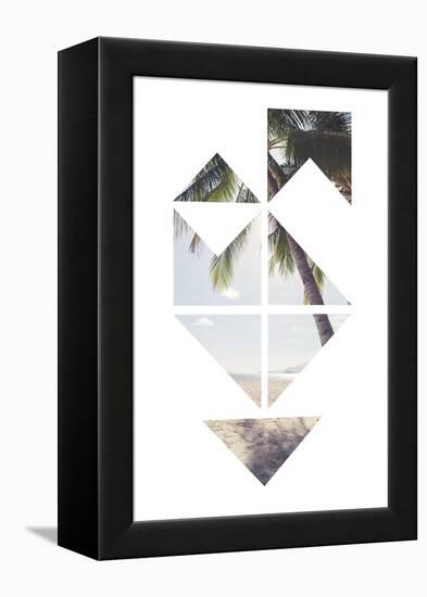 Fragmented View 2-Port 106 Project-Framed Premier Image Canvas