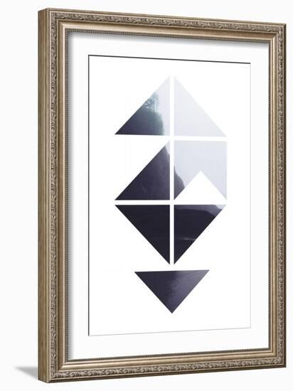 Fragmented View 3-Port 106 Project-Framed Giclee Print