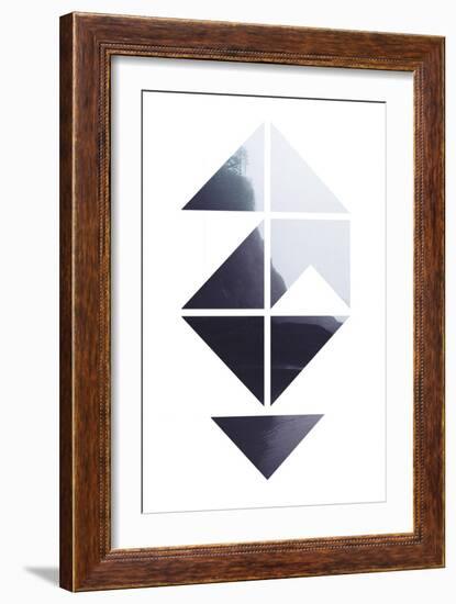 Fragmented View 3-Port 106 Project-Framed Giclee Print