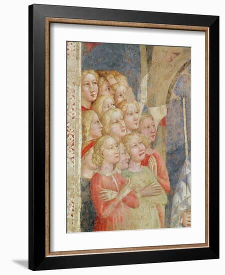 Fragments of Heads-Tommaso Masolino Da Panicale-Framed Giclee Print