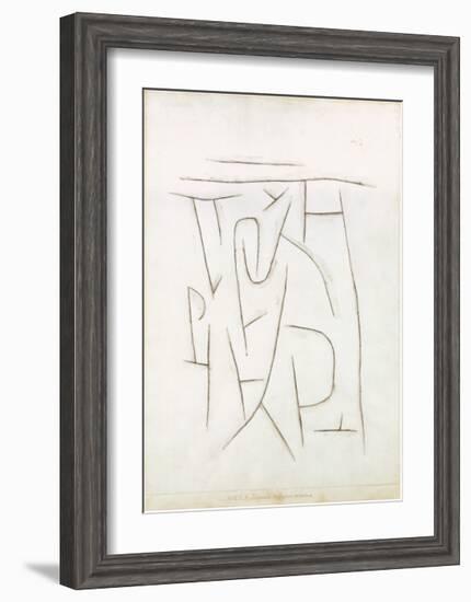 Fragments of the Area from Long Ago, c.1937-Paul Klee-Framed Art Print