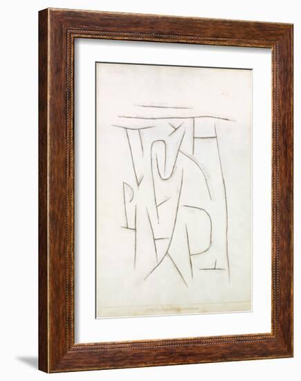 Fragments of the Area from Long Ago, c.1937-Paul Klee-Framed Art Print