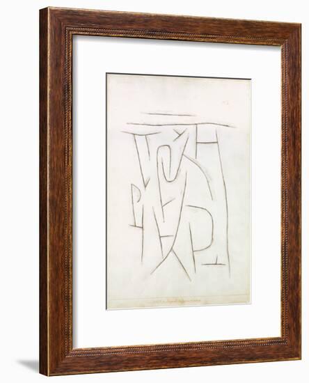 Fragments of the Area from Long Ago, c.1937-Paul Klee-Framed Art Print