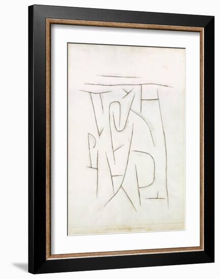 Fragments of the Area from Long Ago, c.1937-Paul Klee-Framed Art Print