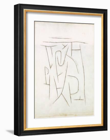 Fragments of the Area from Long Ago, c.1937-Paul Klee-Framed Art Print