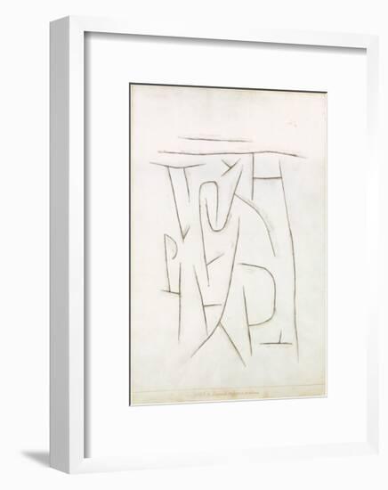 Fragments of the Area from Long Ago, c.1937-Paul Klee-Framed Art Print