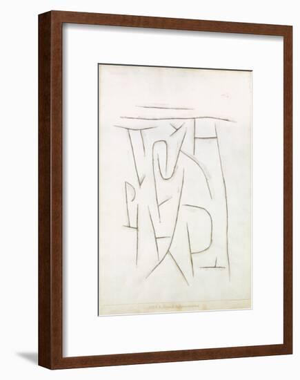 Fragments of the Area from Long Ago, c.1937-Paul Klee-Framed Art Print