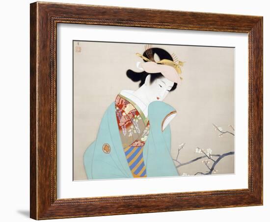 Fragrance of Spring-Shoen Uemura-Framed Giclee Print