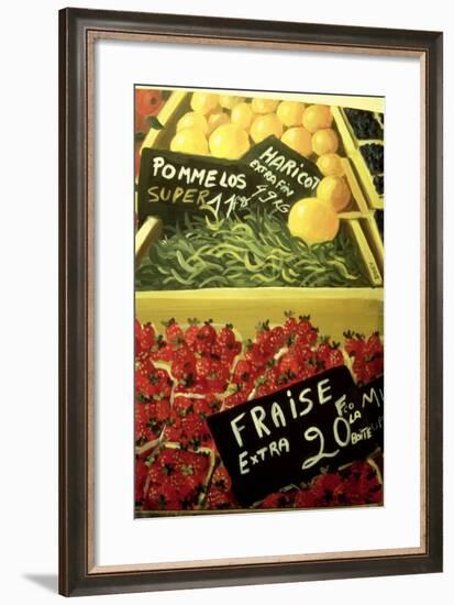 Fraise-Dory Coffee-Framed Giclee Print