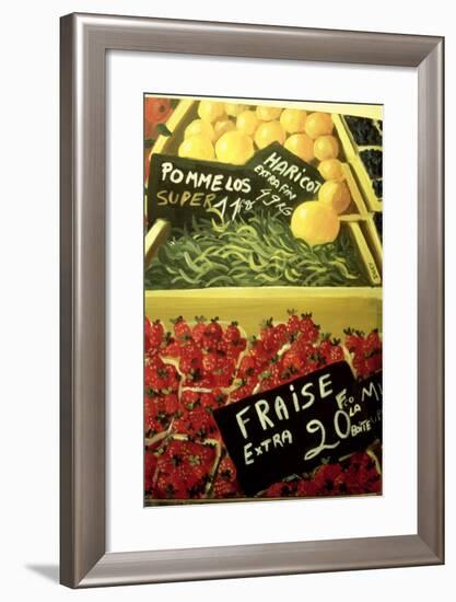 Fraise-Dory Coffee-Framed Giclee Print
