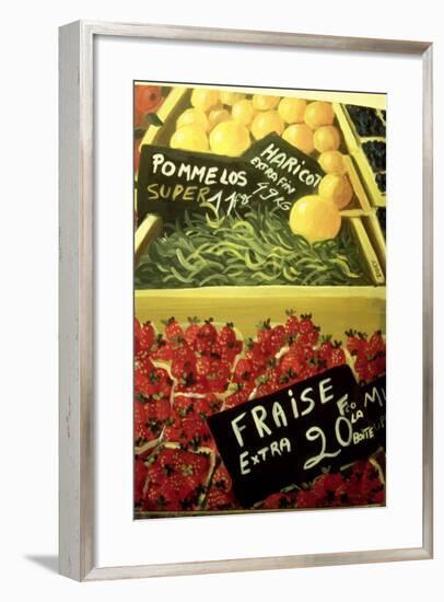 Fraise-Dory Coffee-Framed Giclee Print