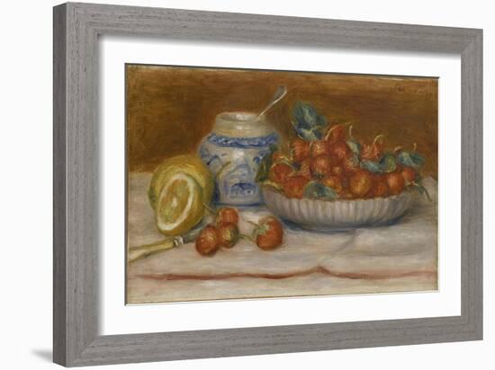 Fraises-Pierre-Auguste Renoir-Framed Giclee Print