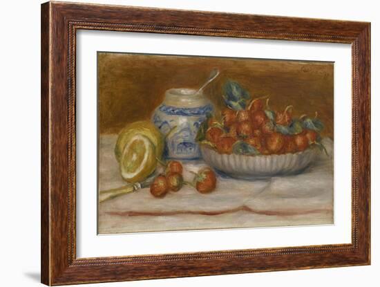 Fraises-Pierre-Auguste Renoir-Framed Giclee Print