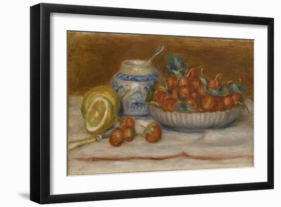 Fraises-Pierre-Auguste Renoir-Framed Giclee Print