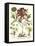 Framboise Floral I-Besler Basilius-Framed Stretched Canvas