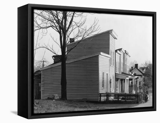 Frame house in Fredericksburg, Virginia, 1936-Walker Evans-Framed Premier Image Canvas