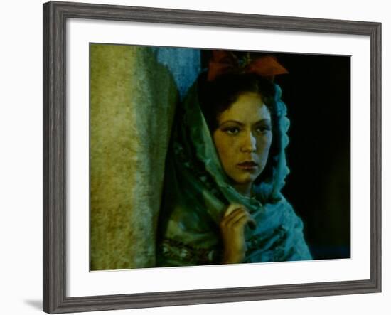 Frame of Hand-Tinted Silent Film-Fritz Goro-Framed Photographic Print