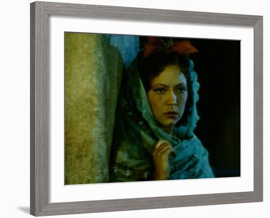 Frame of Hand-Tinted Silent Film-Fritz Goro-Framed Photographic Print