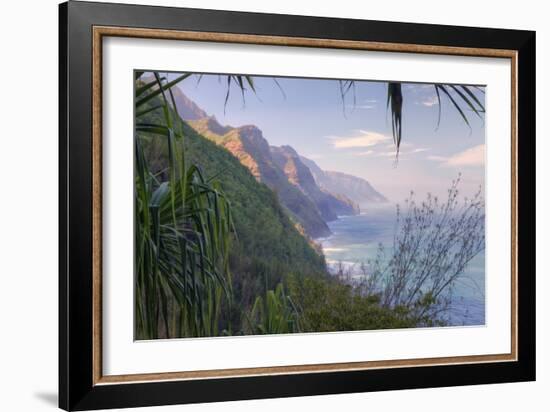 Framed Coast, Kauai-Vincent James-Framed Photographic Print