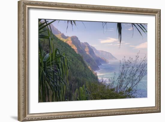 Framed Coast, Kauai-Vincent James-Framed Photographic Print