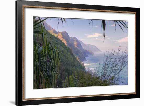 Framed Coast, Kauai-Vincent James-Framed Photographic Print