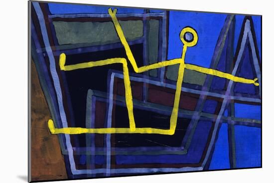 Framed; Im Gebalk-Paul Klee-Mounted Giclee Print