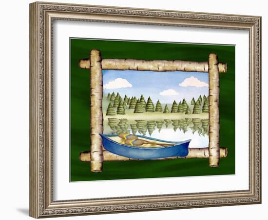 Framed Lake View III-Andi Metz-Framed Art Print