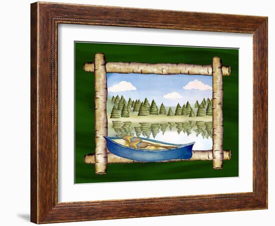 Framed Lake View III-Andi Metz-Framed Art Print