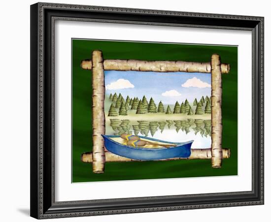 Framed Lake View III-Andi Metz-Framed Art Print