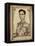 Framed Portrait of King Bhumibol Adulyadej-null-Framed Premier Image Canvas