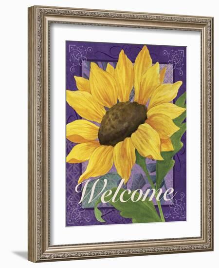 Framed Sunflower-Fiona Stokes-Gilbert-Framed Giclee Print