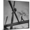 Framework for Motel on the Mountains Restaurant-Andreas Feininger-Mounted Photographic Print