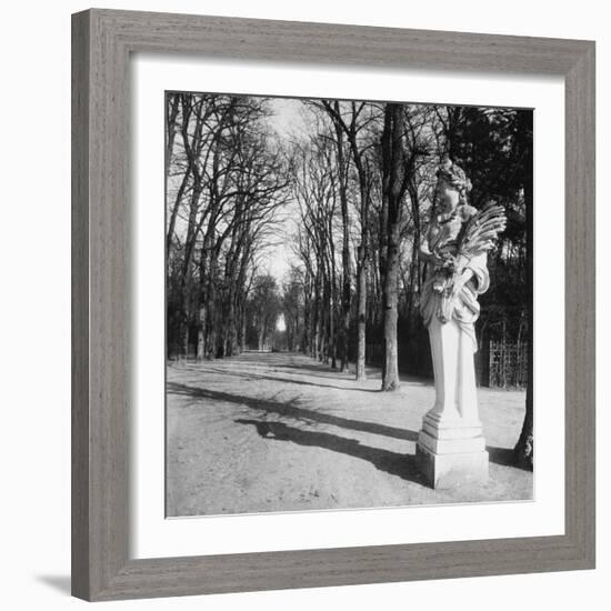 France, 1920 - The Park, Versailles-Eugene Atget-Framed Art Print