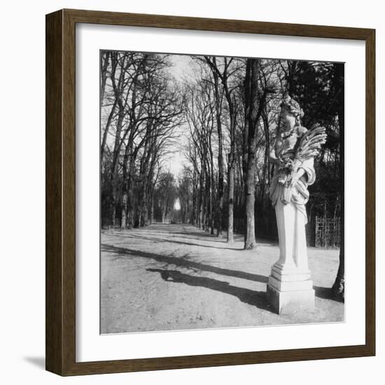 France, 1920 - The Park, Versailles-Eugene Atget-Framed Art Print