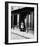France, 1921 - Brothel, Versailles, Petit Place-Eugene Atget-Framed Art Print
