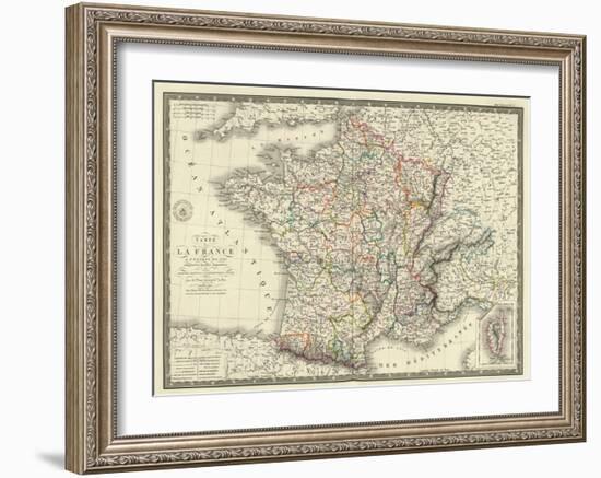 France a l'Epoque de 1789-Adrien Hubert Brue-Framed Art Print