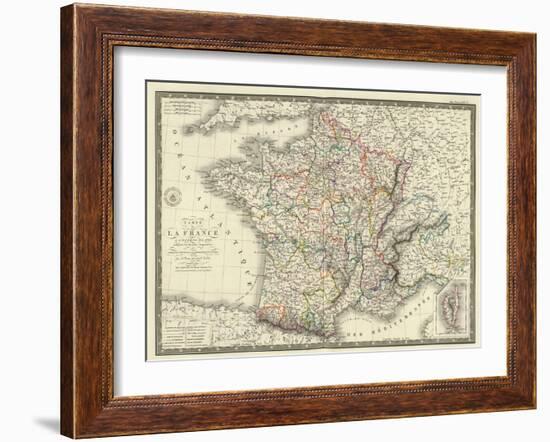 France a l'Epoque de 1789-Adrien Hubert Brue-Framed Art Print