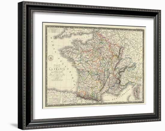 France a l'Epoque de 1789-Adrien Hubert Brue-Framed Art Print