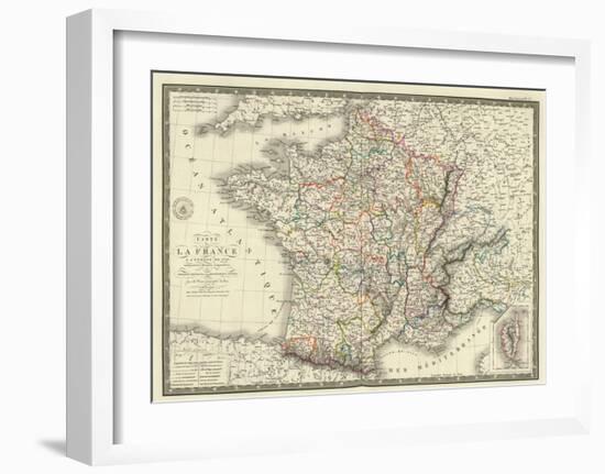 France a l'Epoque de 1789-Adrien Hubert Brue-Framed Art Print