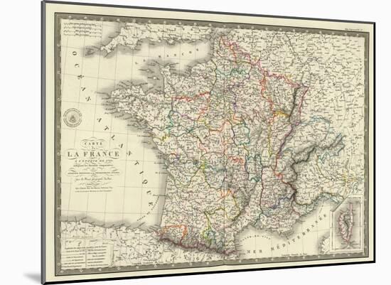 France a l'Epoque de 1789-Adrien Hubert Brue-Mounted Art Print