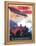 France - Adjudant Vincenot WWI Airship Promotional Poster-Lantern Press-Framed Stretched Canvas